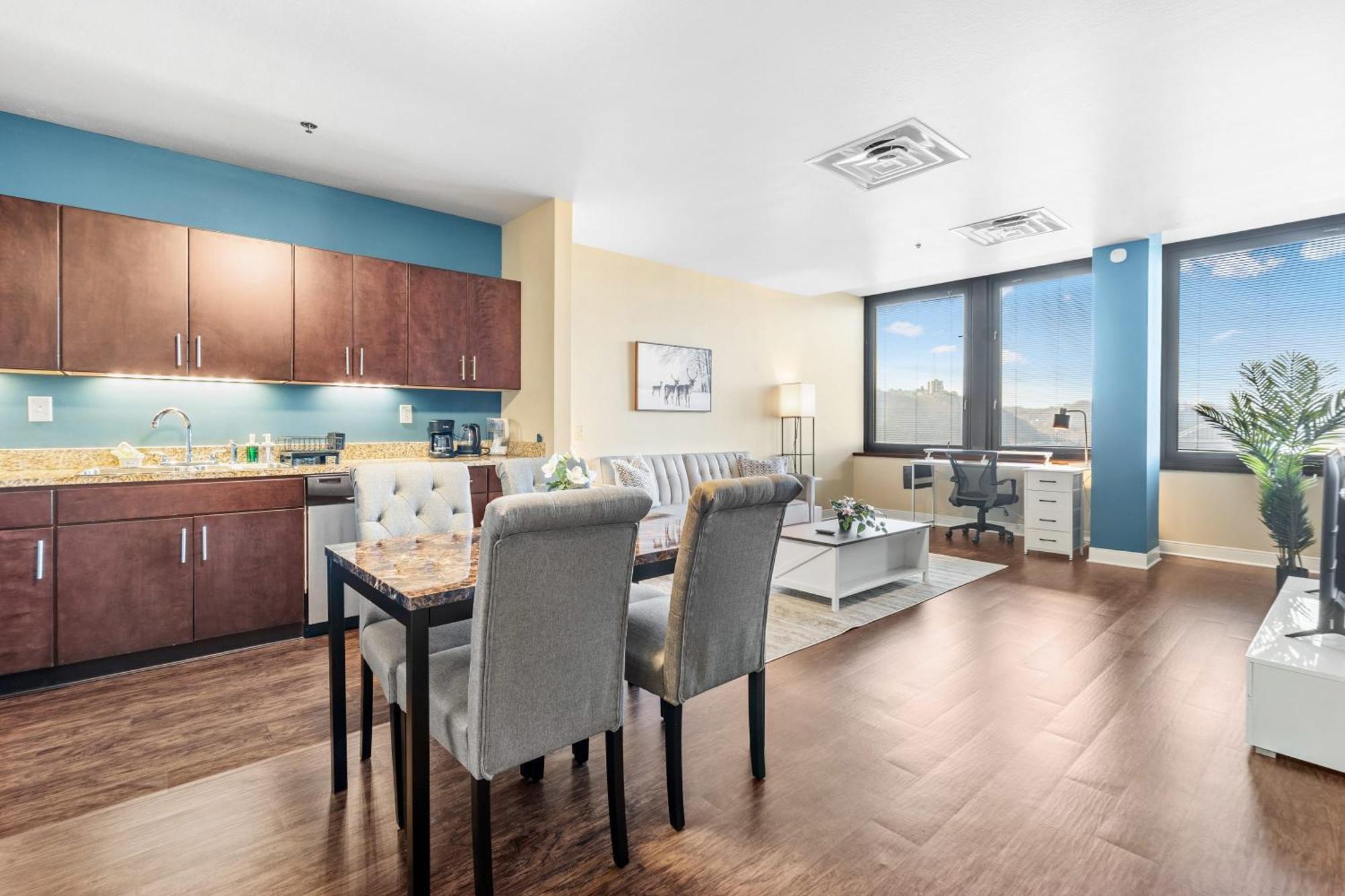 Luxury High Rise 1Bd River Views Downtown Pittsburgh Zewnętrze zdjęcie
